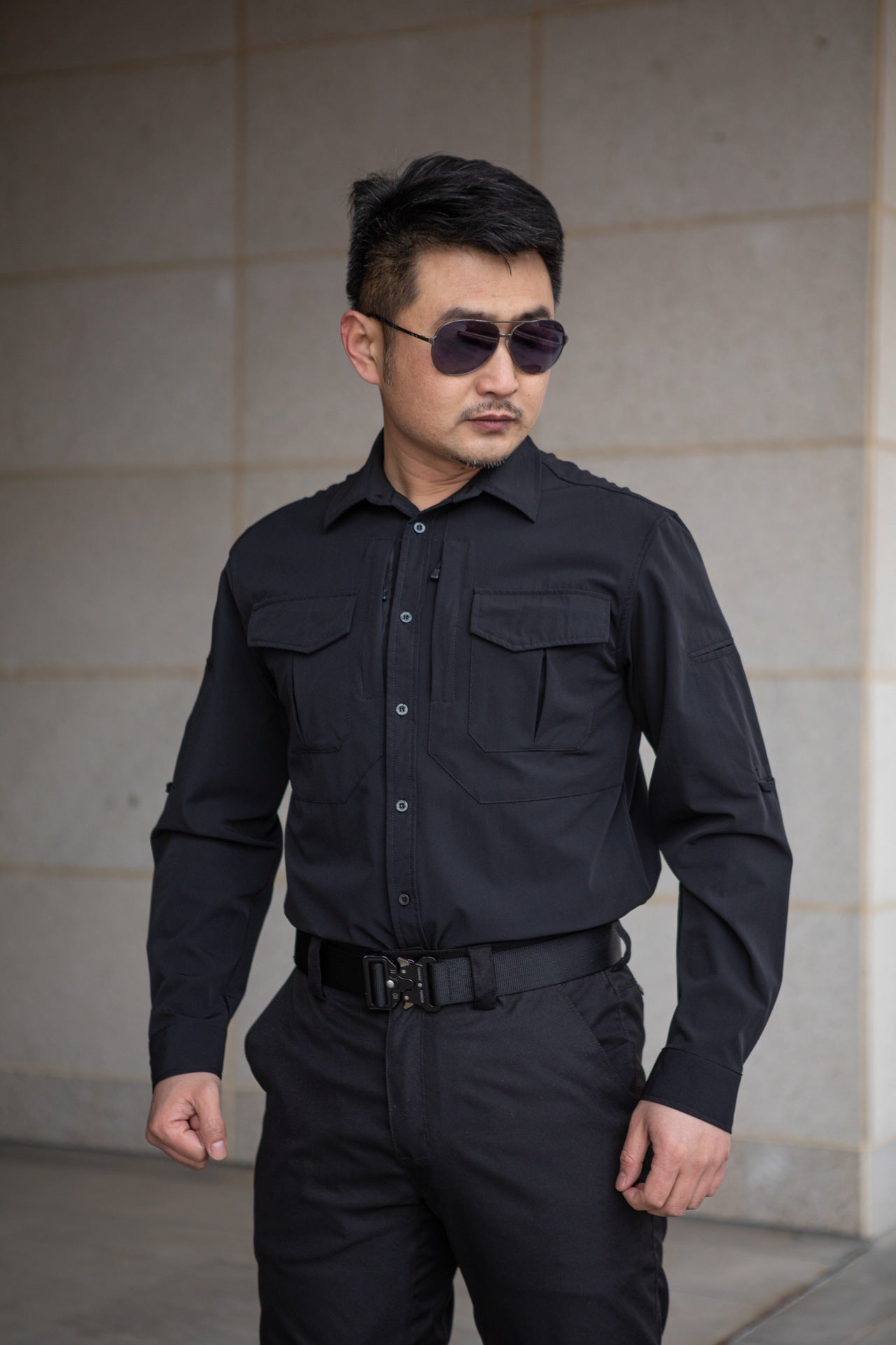 Outdoor Mountaineering Camping Tactical Men's Shirt Paving Eagle Warhawk Elastic Fabric Quick-Drying Stretch Shirt Military Fan Clothing