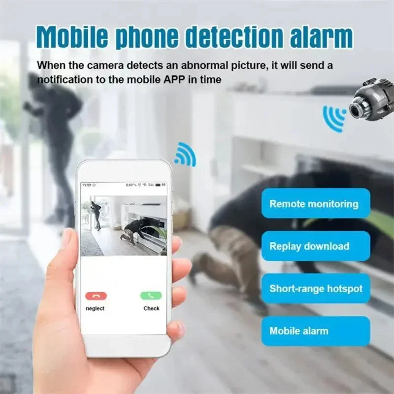Xiaomi Mini1080P HD Camera WiFi Wireless Night Vision Motion Detection Video Camera Home Security Camcorder Audio Video Recorder