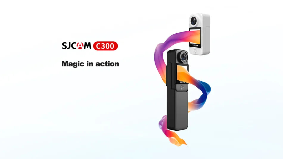 SJCAM C300 Pocket Action Camera 4K FHD With Long Battery Life Video 30M Waterproof 5G WiFi Camera Sport Action Cam