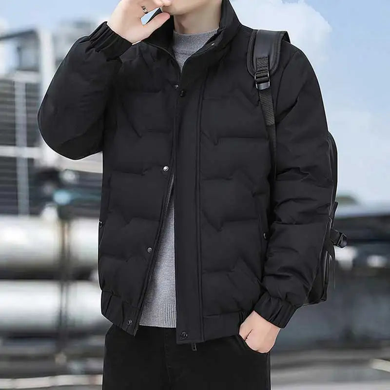 Winter New Lightweight Down Jacket Men Loose Plush Warm Jacket Men 90%White Duck Down Windproof Down Jacket Men Casual Coat Male