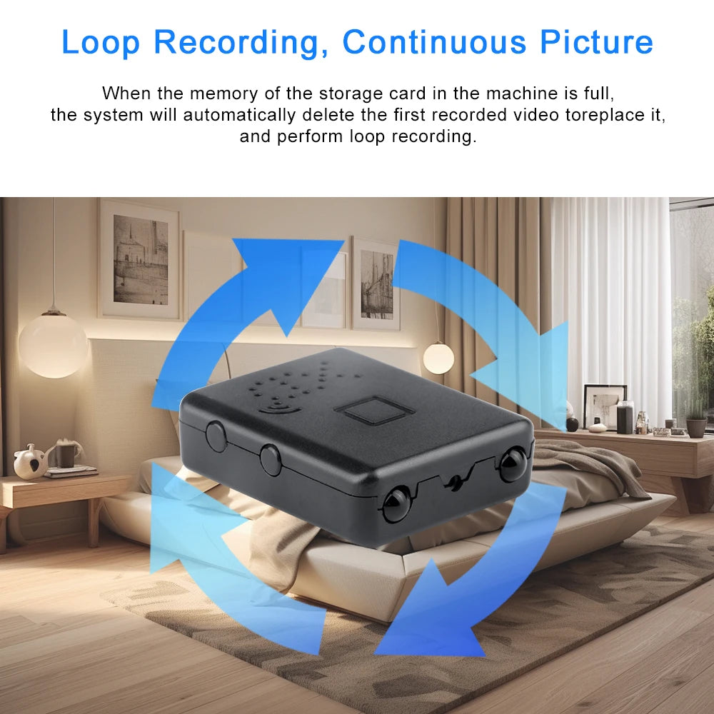 XD Mini Camera HD 1080P Home Security Camcorder Night Vision Micro Video Voice Recorder Wireless Ultra small Cam