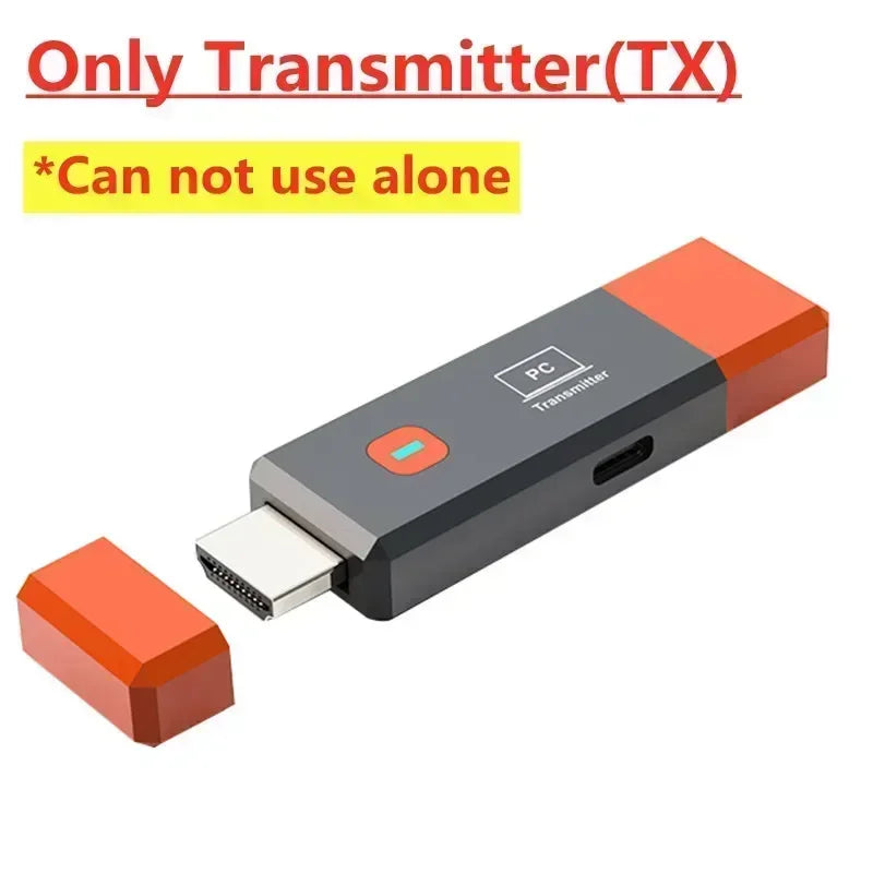 50M 1080P Wireless HDMI Extender Video Transmitter Receiver 8TX to 1RX Display for PS4 Camera Laptop PC To TV Monitor Projector