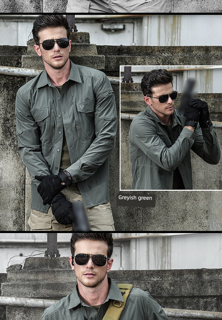 Consul Summer and Autumn Military Fans' Supplies Multi-Functional Shirt