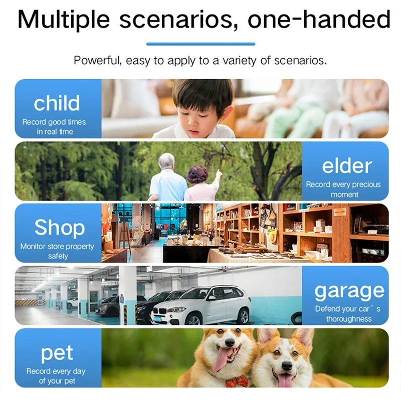 Xiaomi Mini WiFi Camera XD Pro Full 4K Night Vision Remote Monitoring Protection Waterproof Video Recorder Security Protection