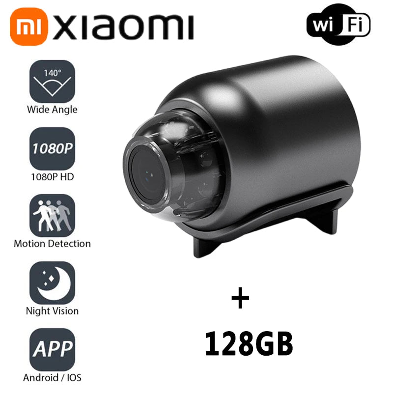 Xiaomi Mini1080P HD Camera WiFi Wireless Night Vision Motion Detection Video Camera Home Security Camcorder Audio Video Recorder