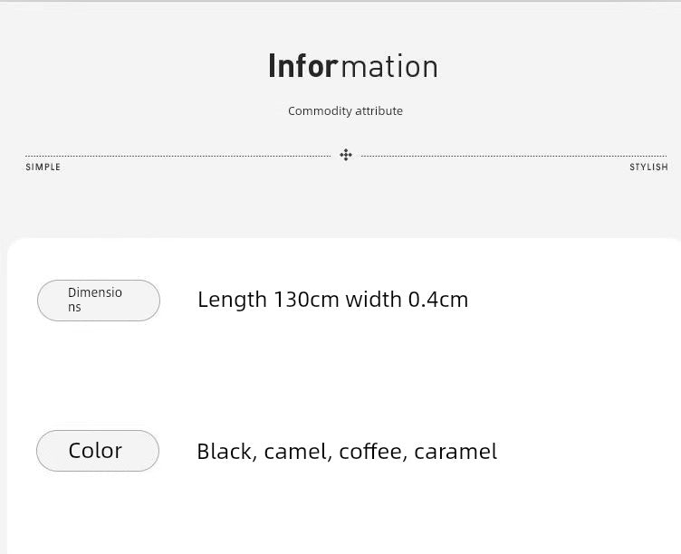Women's Thin Belt Match with Coat Sweater Suit Fashion Decorative All-Match Adjustable Long Soft Belt Waist Chain Waist Strap Tide