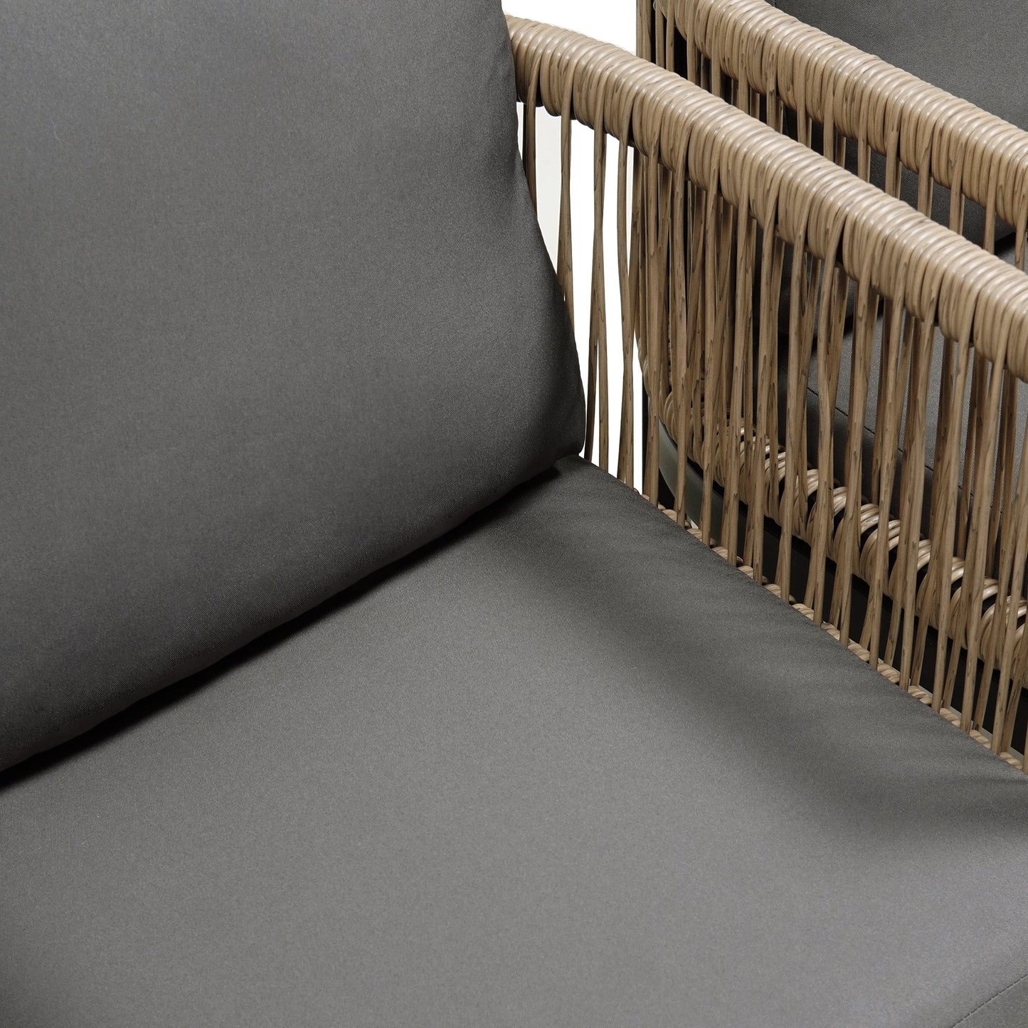 Multi-person Outdoor Sofa Combination with A Table, Suitable for