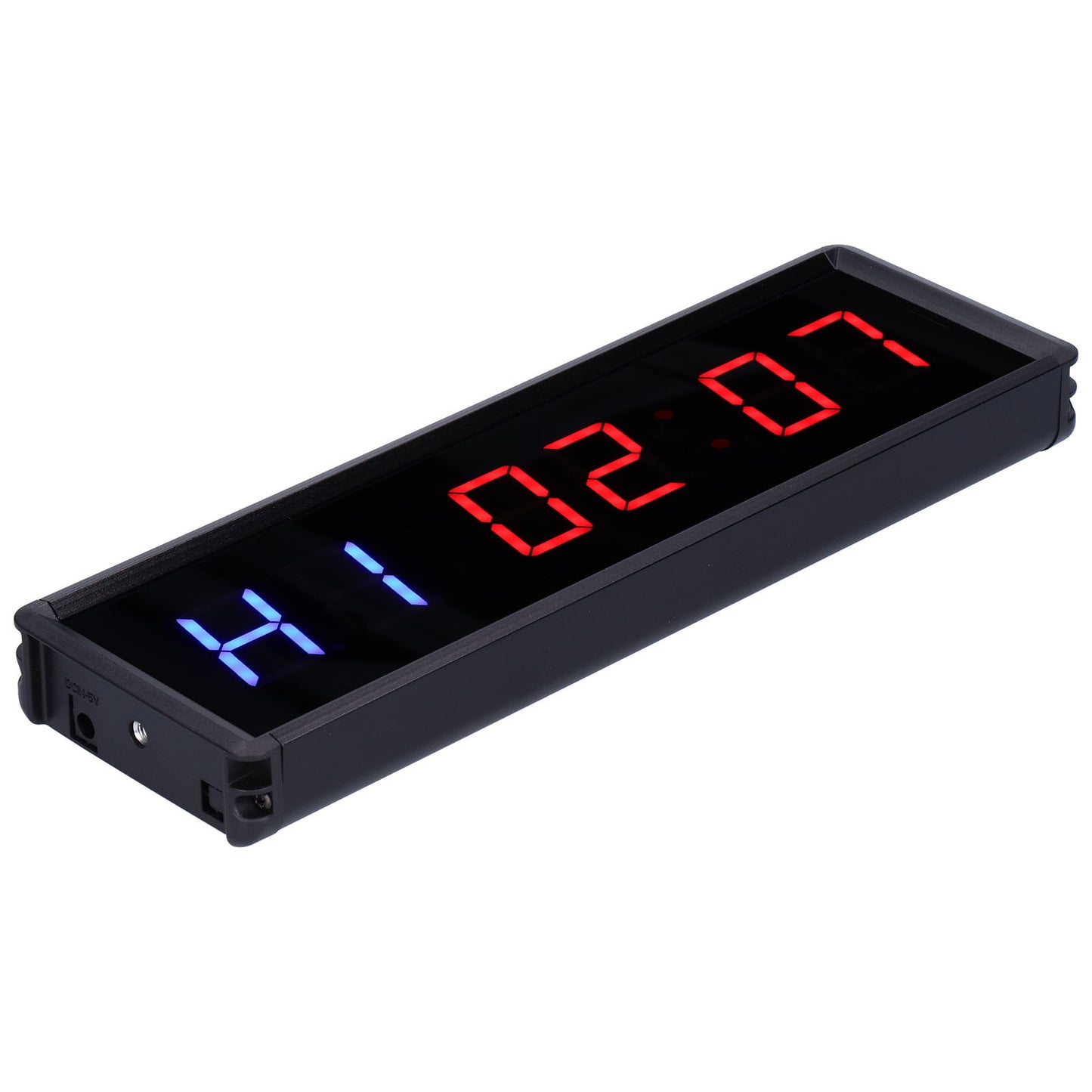 Interval Timer 1.5in LED Digital Display Count Down/Up Clock with Remote for Home Gym Office