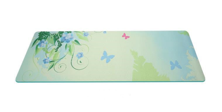 Suede TPE Double Layer Yoga Mat Non-slip Home Gym Slimming