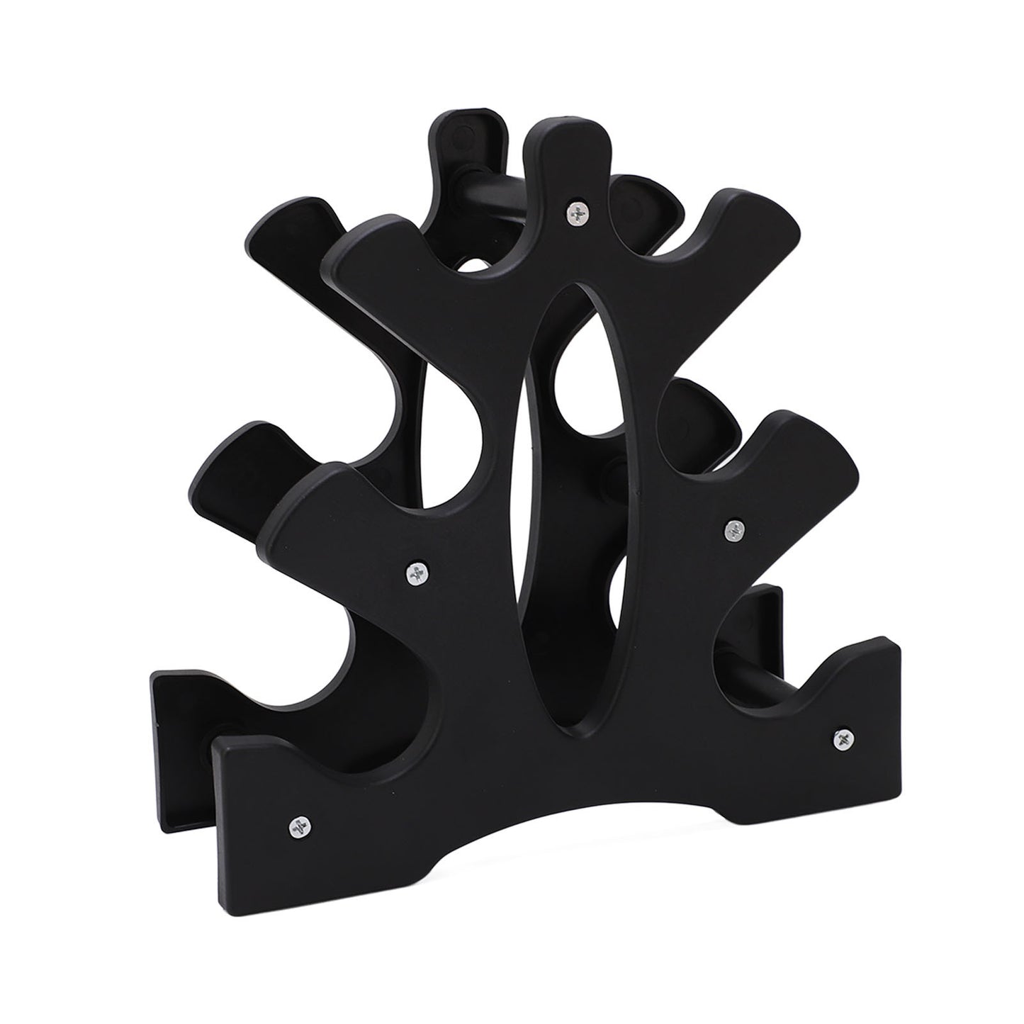 Dumbbell Rack Weight Stand Holder PP 3 Tier 20kg Bearing Easy Assembly for Home Gym