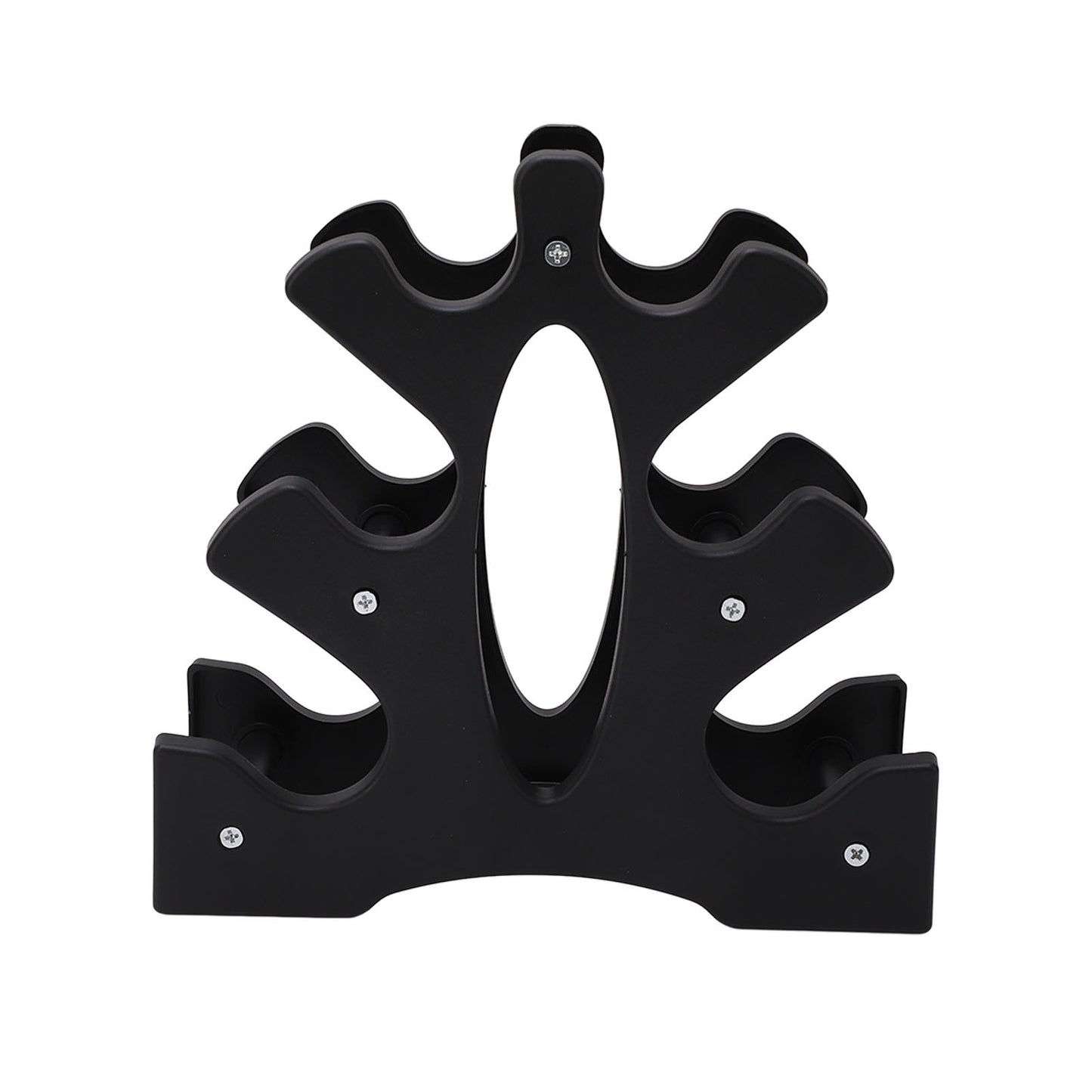Dumbbell Rack Weight Stand Holder PP 3 Tier 20kg Bearing Easy Assembly for Home Gym