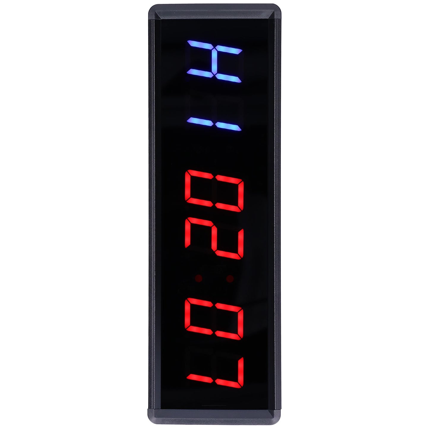 Interval Timer 1.5in LED Digital Display Count Down/Up Clock with Remote for Home Gym Office