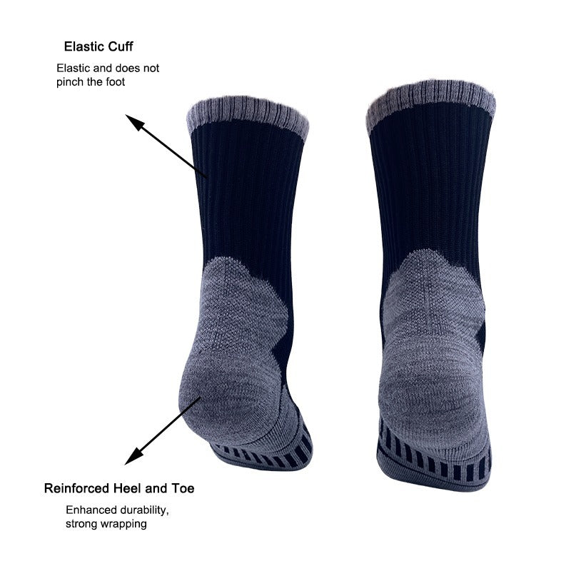 Six Pairs Of Unisex Basketball Mid-calf Socks. They Are Durable, Breathable And Comfortable, Suitable For Every Game, With Terry Cloth Soles For Shock Absorption.