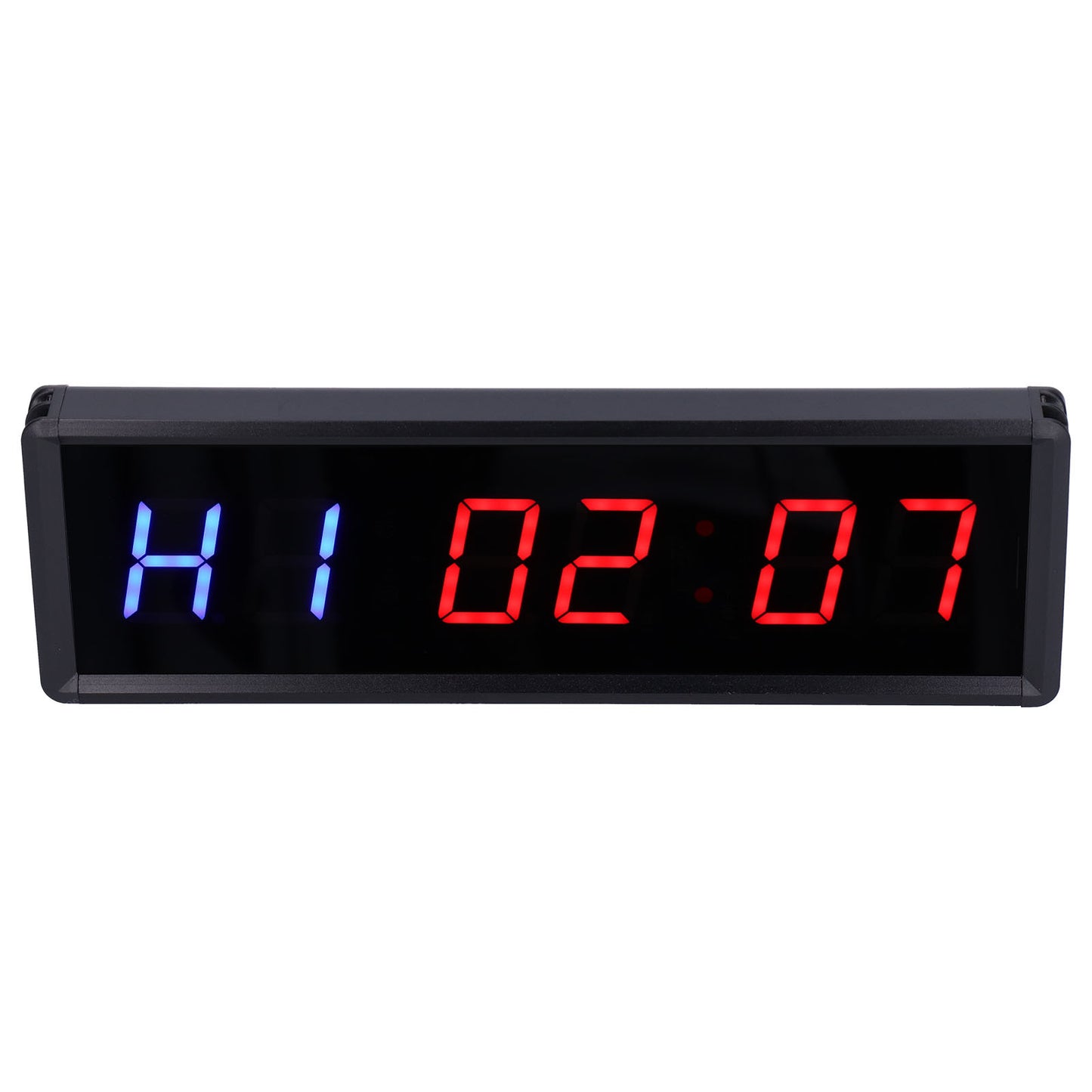 Interval Timer 1.5in LED Digital Display Count Down/Up Clock with Remote for Home Gym Office