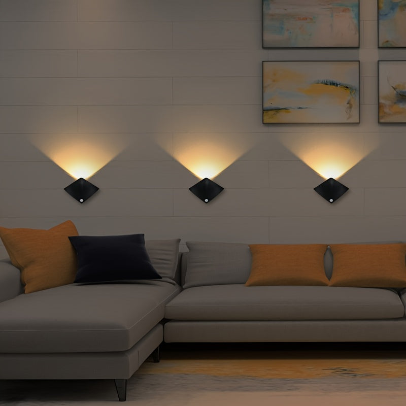 Human Sensing Decor Wall Lamp for Bedroom Porch