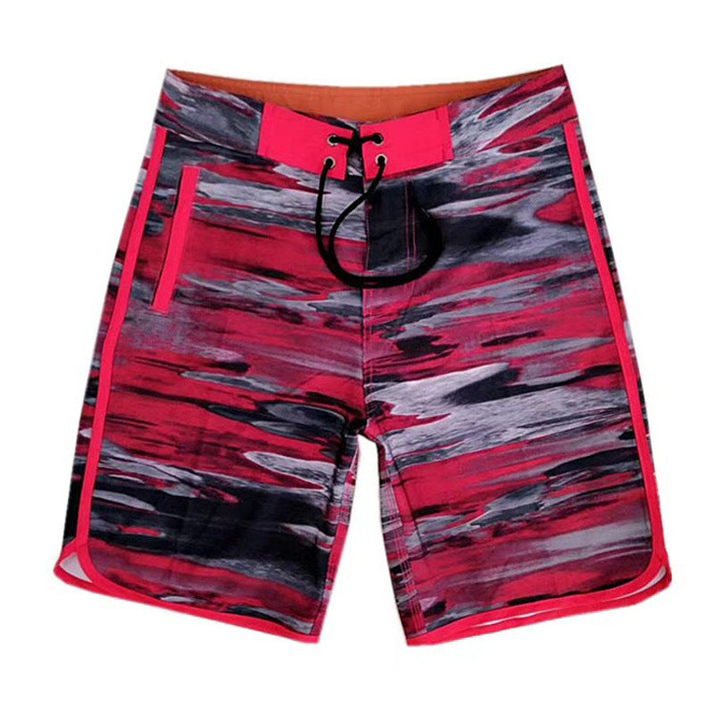 Beach Stretch Quick-drying Fitness Printing Beach Surfing Shorts