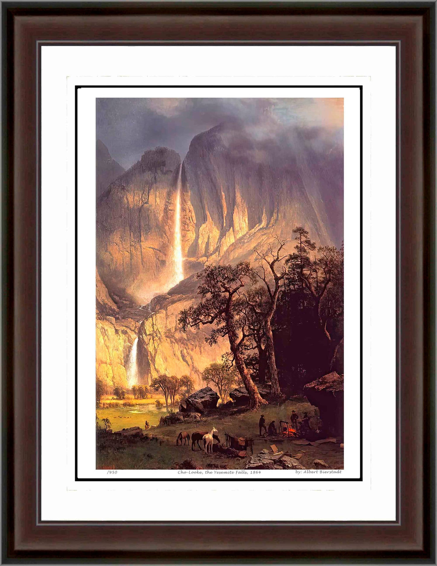 Albert Bierstadt "Cho Looke The Yesemite Falls
