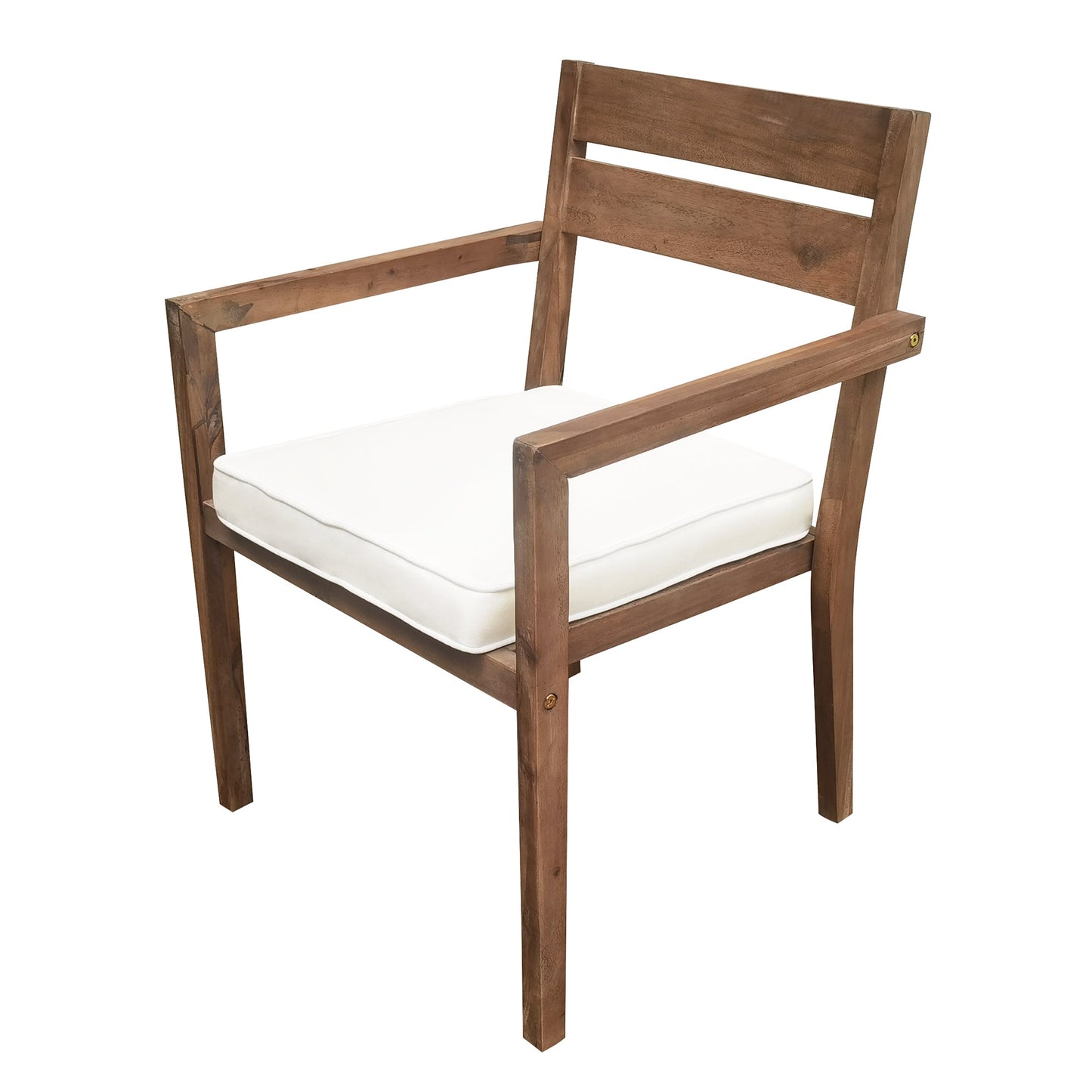 Acacia Wood Outdoor Dining Table And Chairs Suitable For Patio,