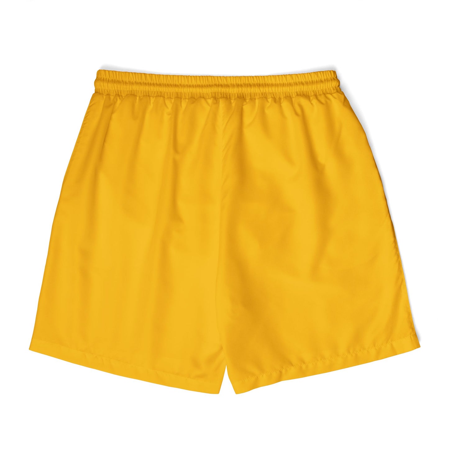 Bright Yellow Unisex Swim Shorts for Beach Days & Summer Fun