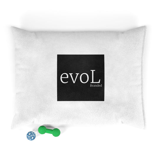 Luxury Pet Bed with evoL Branded Design - Plush Comfort for Pets