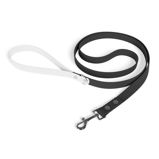 Stylish Pet Leash - Durable Black and White Design for Trendy Dog Walks