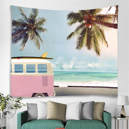 Living room landscape painting printing tapestry