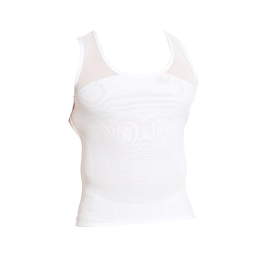 Mesh Body Shaping Vest Belly Contracting Men