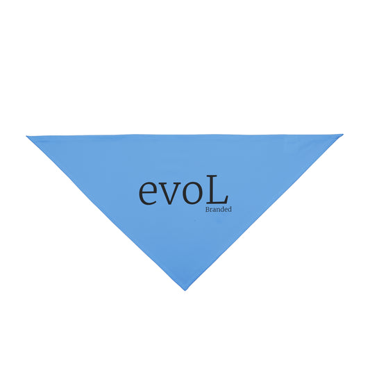 Stylish Pet Bandana - 'evoL Branded' for Fashion-Forward Pets