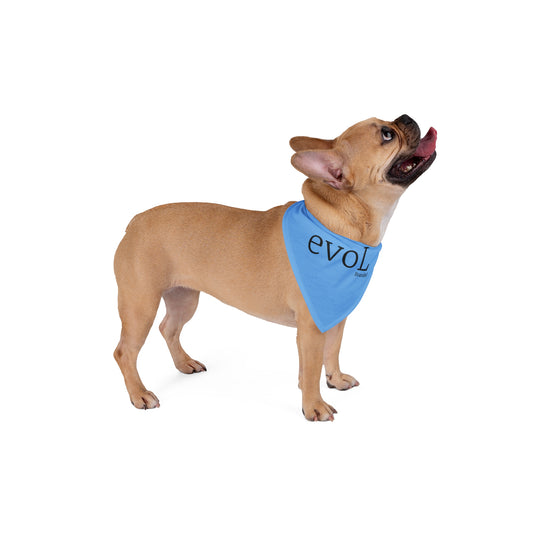 Stylish Pet Bandana - 'evoL Branded' for Fashion-Forward Pets