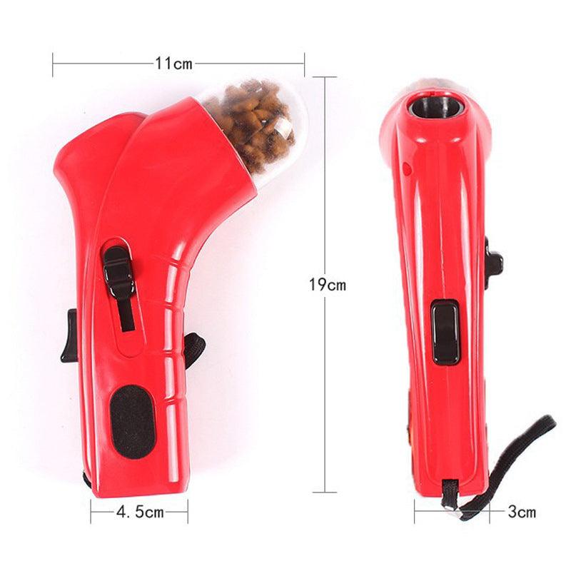 The Pawsome Treat Blaster: Portable Pet Food Catapult Feeder