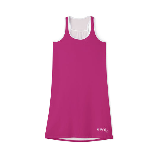 Women's Racerback Dress - Comfortable Fashion for Active Days