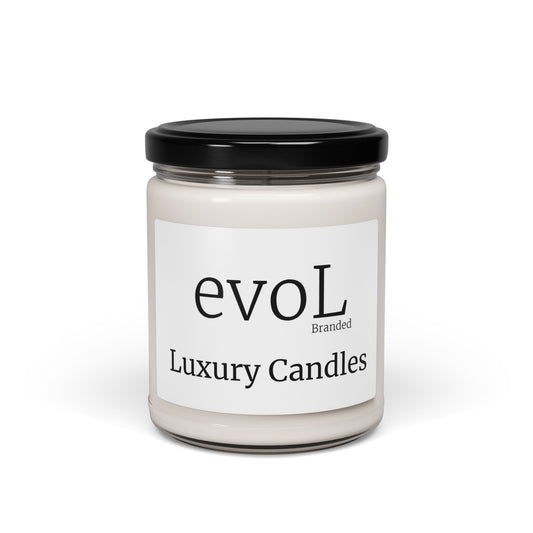 Luxury Scented Soy Candle - 9oz | evoL Branded