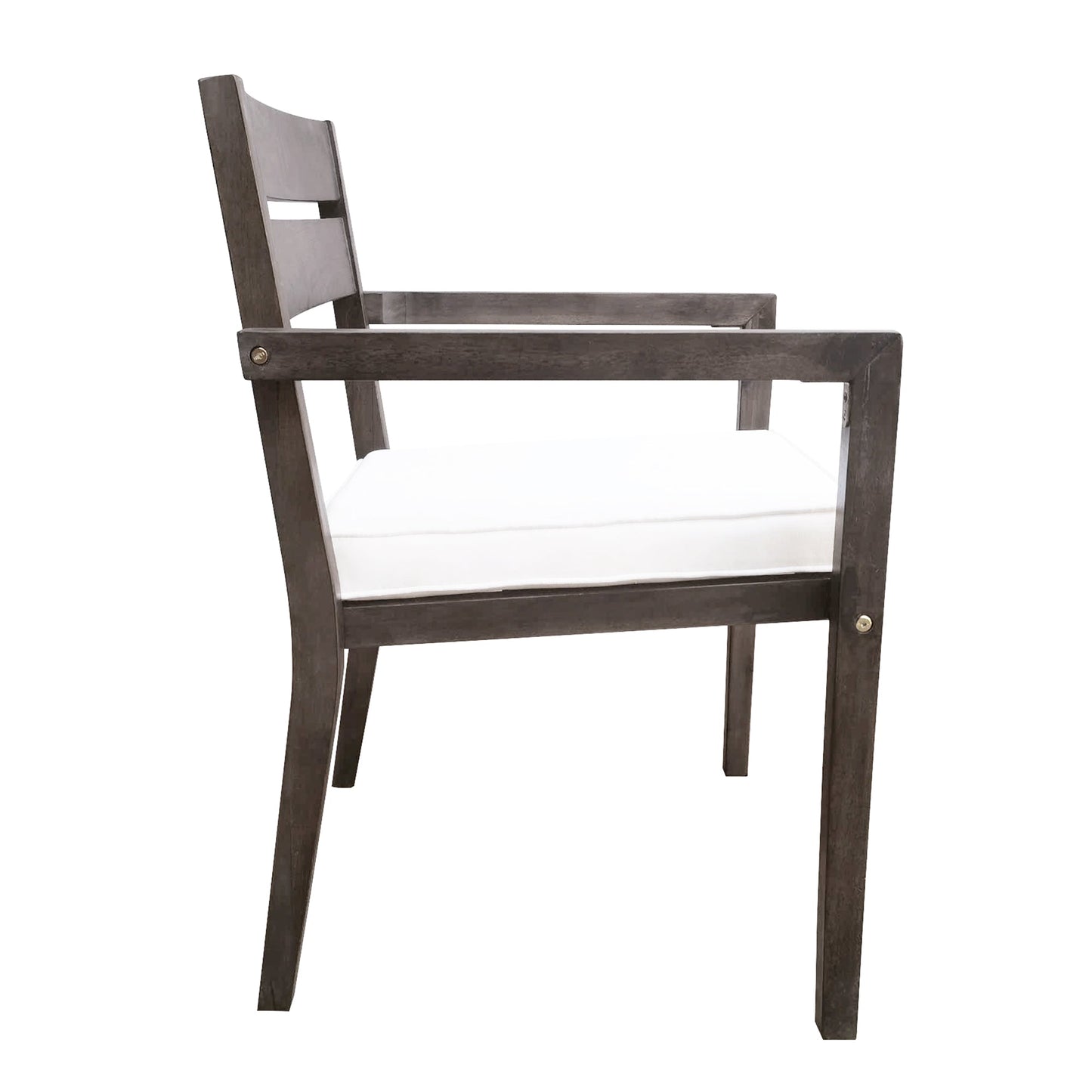 Acacia Wood Outdoor Dining Table And Chairs Suitable For Patio,