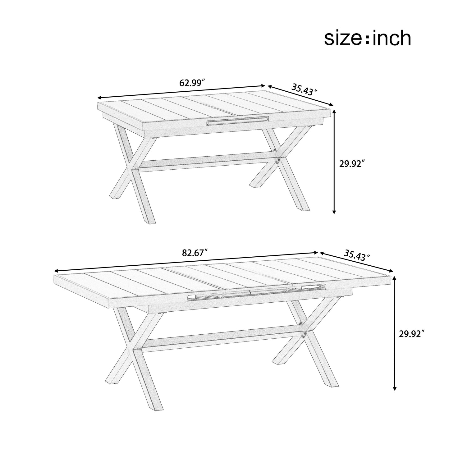 Experience Outdoor Dining Freedom with a Flexible Set Including Six