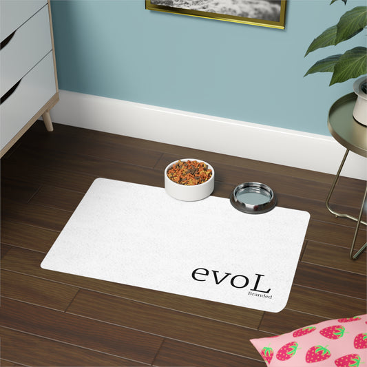 Stylish Pet Food Mat - Non-Slip Feeding Mat for Dogs & Cats