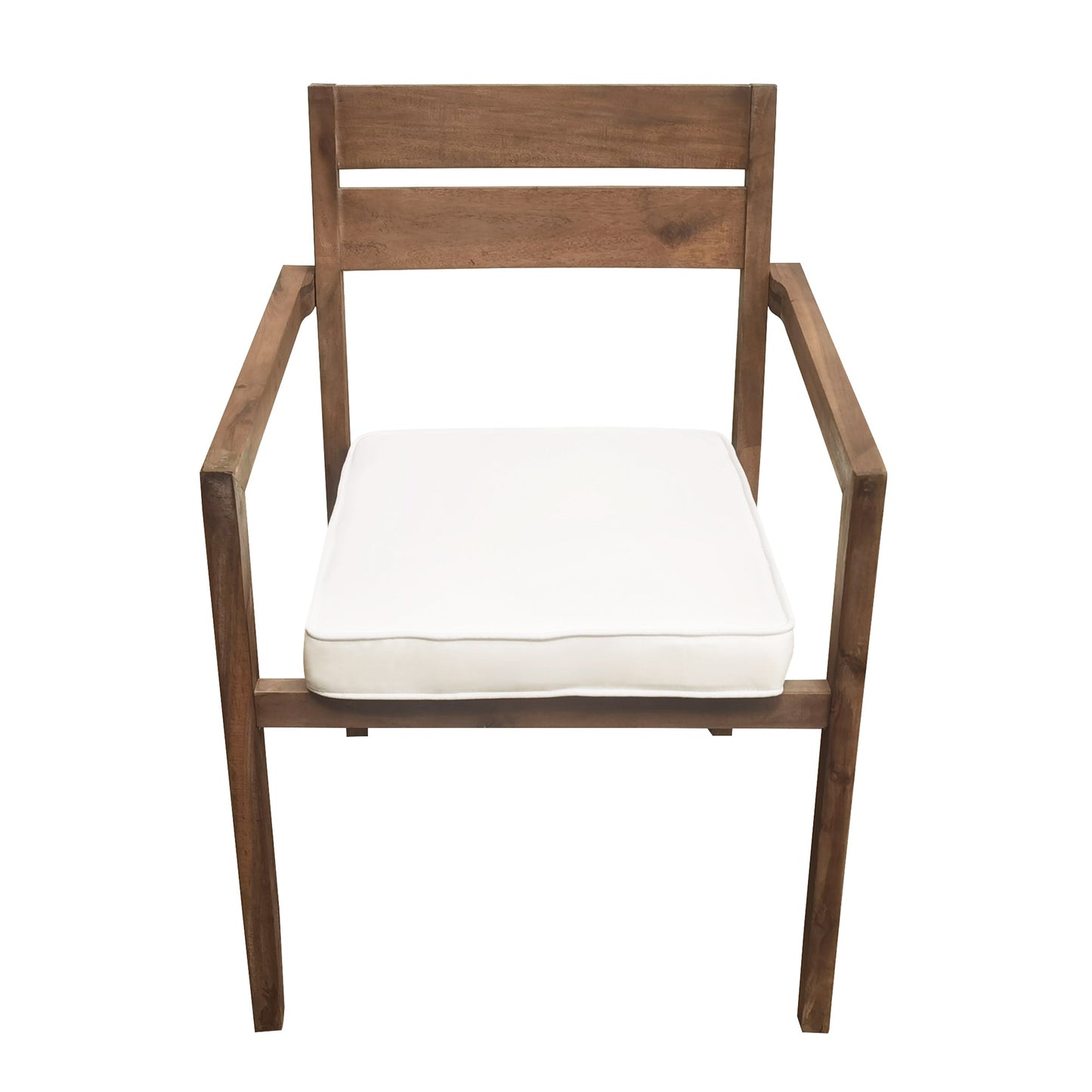 Acacia Wood Outdoor Dining Table And Chairs Suitable For Patio,
