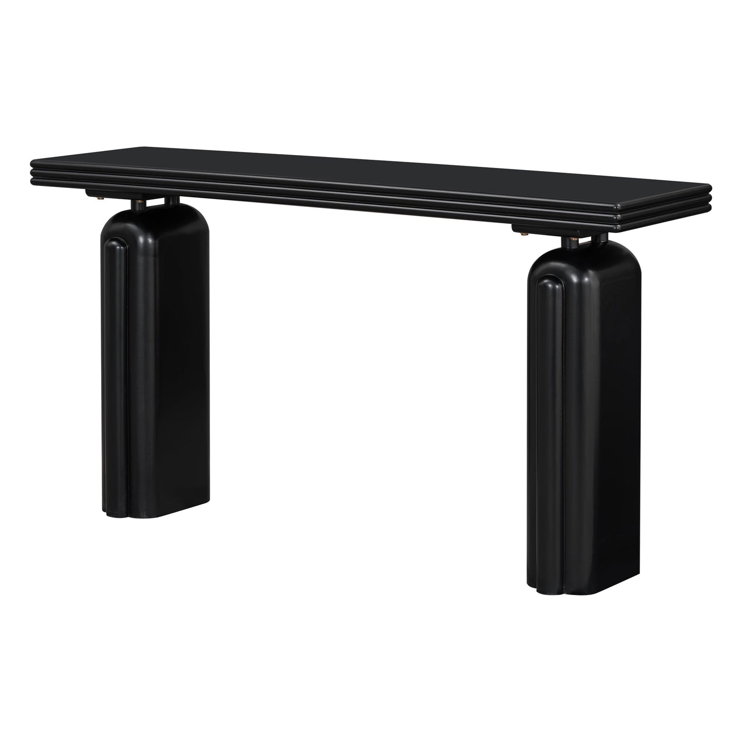 Chic, Elegant and Luxurious Acacia Veneer Console Table,Suitable for