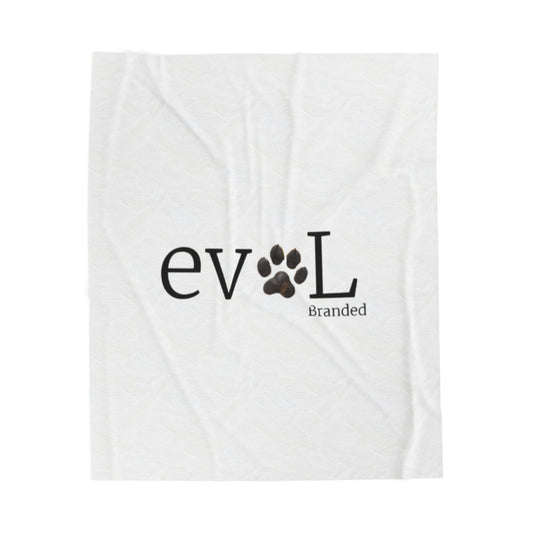Pet Perfect Soft Velveteen Plush Blanket