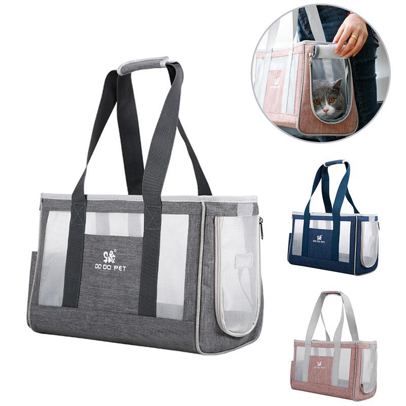 Portable Pet Adventure Backpack: Stylish And Spacious Dog And Cat