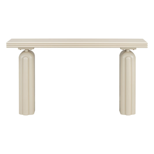 Chic, Elegant and Luxurious Acacia Veneer Console Table,Suitable for