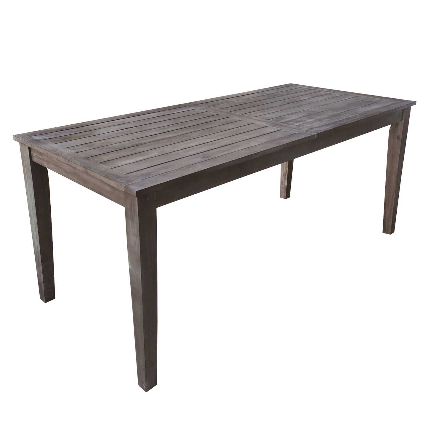 Acacia Wood Outdoor Dining Table And Chairs Suitable For Patio,