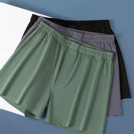 Fashion Ice Silk Seamless Panties Men