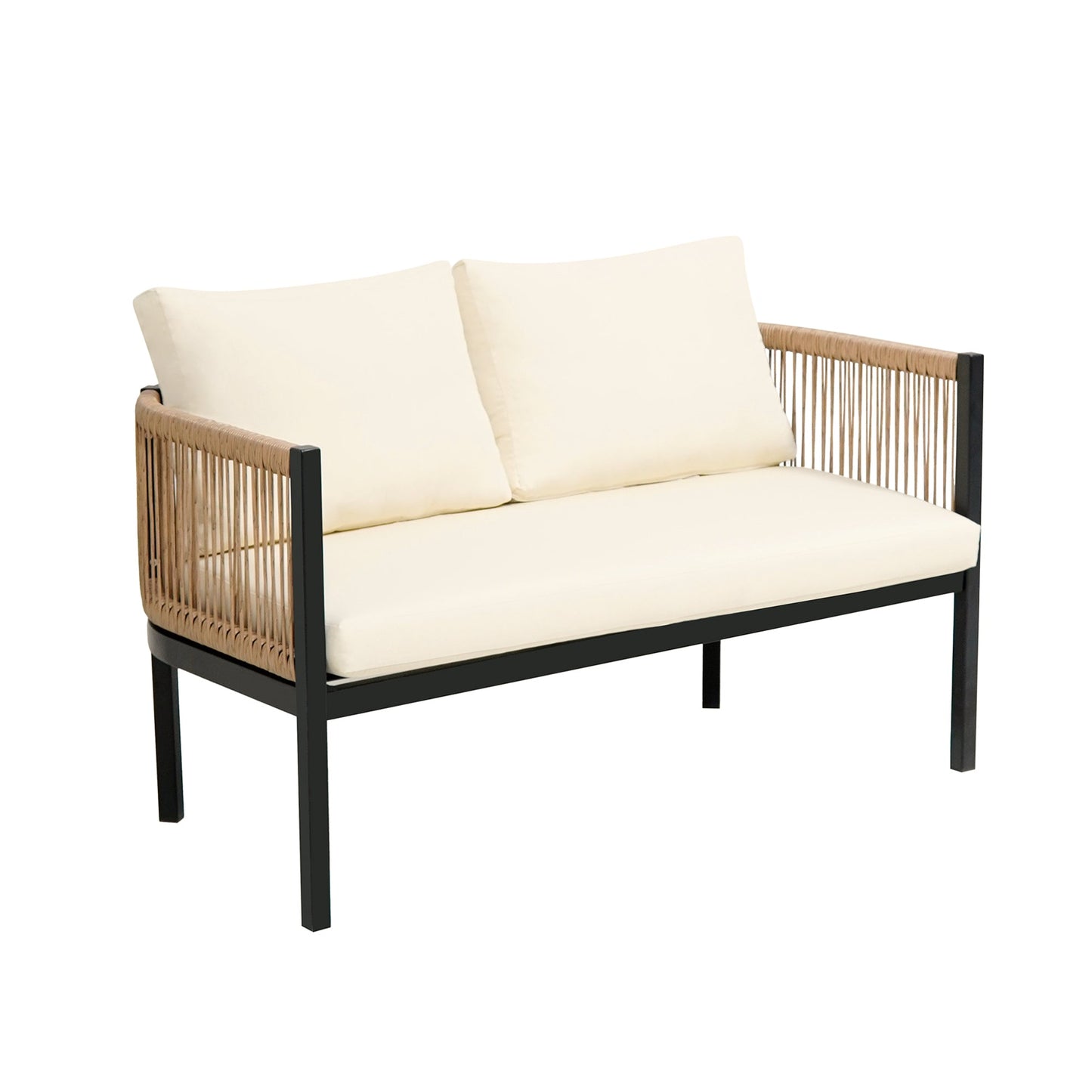 Multi-person Outdoor Sofa Combination with A Table, Suitable for