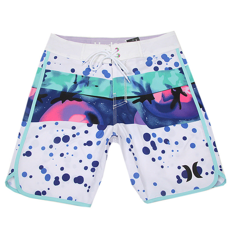 Beach Stretch Quick-drying Fitness Printing Beach Surfing Shorts