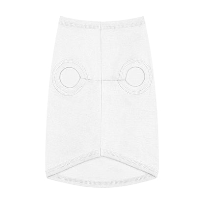 Trendy Pet Tank Top - 'evol' Paw Print Design for Stylish Pups
