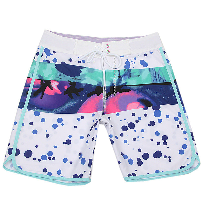 Beach Stretch Quick-drying Fitness Printing Beach Surfing Shorts