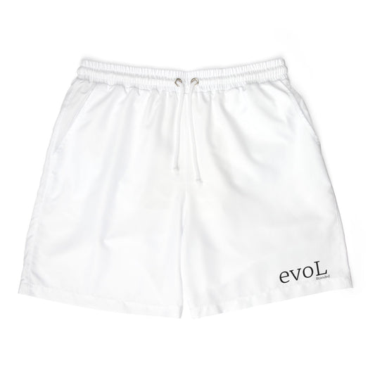 Classic Unisex Swim Shorts with evOL Design - Perfect for Summer Fun