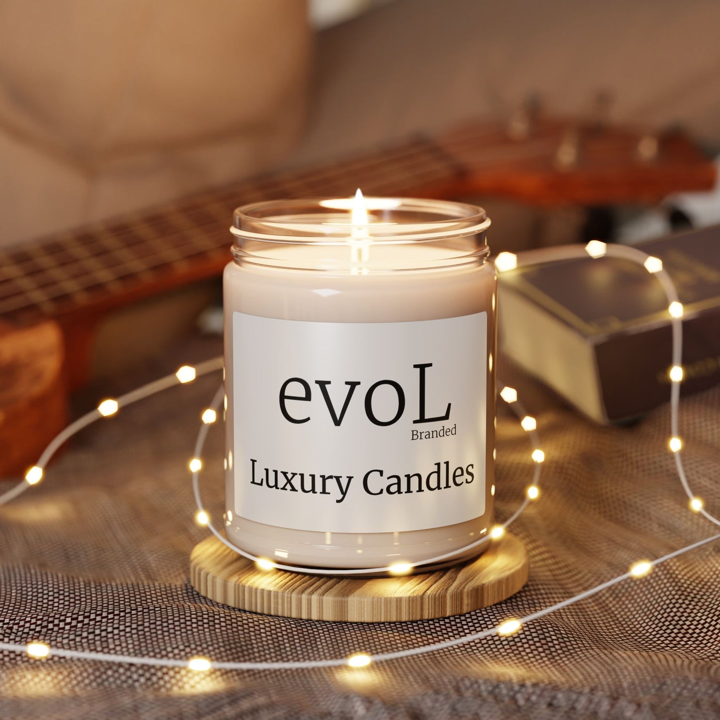 Luxury Scented Soy Candle - 9oz | evoL Branded