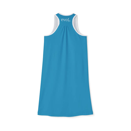 Casual Women's Racerback Dress - Ideal for Summer Outings & Relaxation