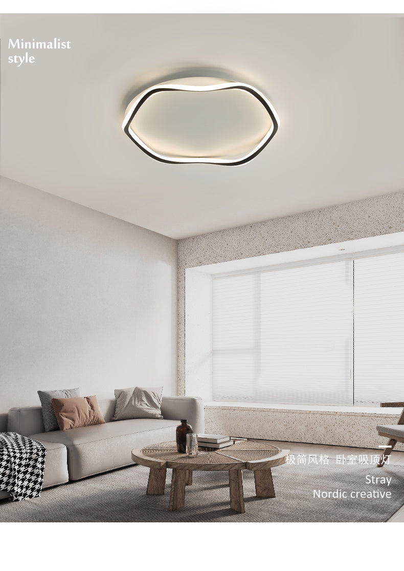 Bedroom Light Normcore Ceiling Light Scandinavian Creative Ins Wind LED Light Minimalist Modern and Unique Master Bedroom Room Dining Room